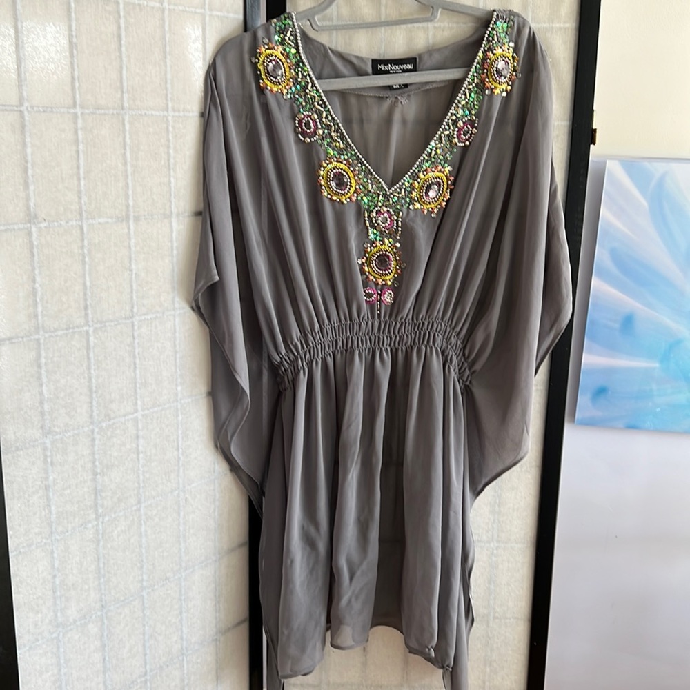 Tunic L embellished